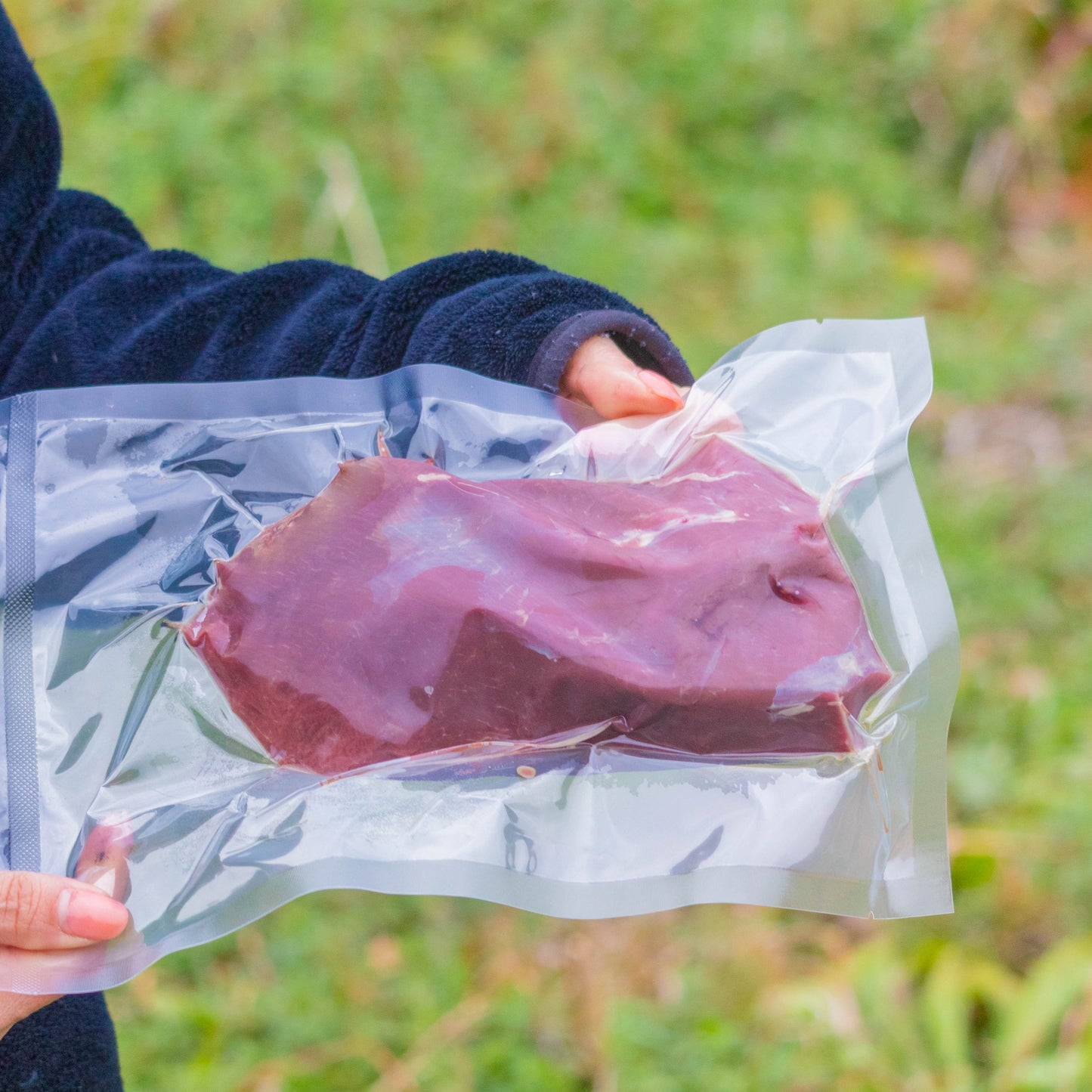 天然ジビエ肉(冷凍)ブロック肉 1kg【クール便】